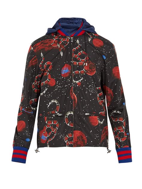 gucci space snake jacket|gucci men's jacket.